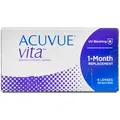 Produktbild: Acuvue Vita (6er Packung) Monatslinsen (-3.5 dpt & BC 8.4) mit UV-Schutz für trockenere Augen