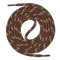Produktbild: Mount Swiss runde Premium-Schnürsenkel für Arbeitsschuhe, Wanderschuhe und Trekkingschuhe - Polyester - ø 4,5 mm - sehr reißfest - Farbe Braun-Beige Länge 180cm