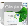 Produktbild: GINGIUM 120 mg Filmtabletten 120 St. PZN 14171188