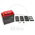 Produktbild: Batterie  YTX/HJTX14AH-FP, LITHIUM-IONEN, 4-Polig, (LI4,83AH=MF12AH) L 134 x B 75 x H 133-140-168-175