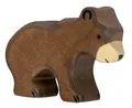 Produktbild: BRAUNBÄR KLEIN von Holztiger Bärenkind Bärenjunges Babybär Holzbär Waldtier NEU