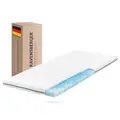 Produktbild: Ravensberger Gel Topper Gel-LUX - Härtegrad H2/H3, mittel - 50-110 kg - 180 x 200 cm, Höhe 7 cm - Matratzenauflage aus Gelschaum mit Ravotex Funktions-Bezug, allergikerfreundlich
