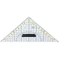 Produktbild: Linex Geodreieck 2621GH, 22,5 cm Hypotenuse, Acrylglas, abnehmbarer Griff