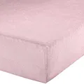Produktbild: Erwin Müller Spannbettlaken, Spannbetttuch Erding Frottee-Stretch rosé Größe 90x190 cm - 100x200 cm - hautsympathisch, kuschelig, bügelfrei, Rundumgummi