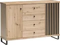 Produktbild: Cali C-4 Kommode - Beistellschrank, TV Schrank, Schubladen, 142 cm breit