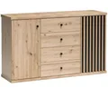 Produktbild: Marmex Möbel Kombikommode CALI 04 Sideboard Schubladenschrank mit Schubladen und Schranktüren