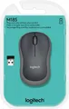 Produktbild: Logitech Maus M185, Wireless, grau Optisch, 1000 dpi, 3 Tasten, Retail