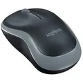 Produktbild: LOGITECH M185 Maus, optisch, wireless/kabellos grau/schwarz