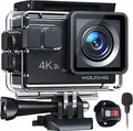 Produktbild: GA100 Action Cam 4K 20MP Unterwasserkamera WiFi 40M wasserdichte EIS Bildstab...