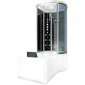 Produktbild: Acquavapore - Kombination Badewanne Dusche K55-l33 Duschtempel 170x100 Cm