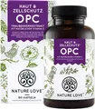 Produktbild: Nature Love® OPC Traubenkernextrakt | 180 Kapseln | hochdosiert mit 800mg Extrakt je Tagesdosis | aus französischen Trauben | vegan