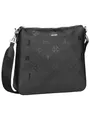 Produktbild: Joop! - decoro stampa jasmina Schultertasche in Schwarz, Umhängetasche für Damen, Handtasche mit Reißverschluss