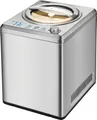 Produktbild: Unold 48880 Eismaschine Profi Plus - Edelstahl, 2.5 L, 250 W, vollautomatischer, selbstkühlender Kompressor, LCD-Display