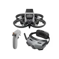 Produktbild: DJI Avata Explorer Combo – Drohne mit Kamera, UAV Quadrokopter mit stabilisiertem 4K-Video, Sichtfeld von 155°, Notbremse und Schwebeflug, inklusive neuem RC Motion 2 und DJI Goggles Integra