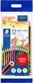 Produktbild: STAEDTLER Noris Club Farbstift leuchtende Farben Packung mit 12 144 Set (61 SET6)