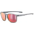 Produktbild: uvex LGL 52 - Sonnenbrille für Damen und Herren - starker Schutz vor Sonnenstrahlung - 100% UVA-, B, C Schutz - smoke - one size