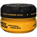 Produktbild: Nishman Spider Wax S4 Argan 150ml faserige Haarpomade, hat eine sanfte Textur