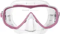 Produktbild: Cressi Estrella Mask Clear/Rosa - Schnorchelmaske für Erwachsene Estrella,Transparent/Rosa, Einheitsgröße, Einheitsgröße