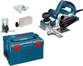 Produktbild: Bosch Professional Elektrohobel GHO 40-82 C | 850 W | 82 mm Schnittbreite | 0-4 mm Hobeltiefe | L-BOXX | Blau