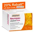 Produktbild: Neuropax-ratiopharm forte mit Uridinmonophosphat (UMP), Vitamin B12 und Folsäure - Jetzt 20% mit dem Code ratiopharm20 sparen*