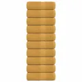 Produktbild: Seiftücher 10 Stk. Golden 30x30 cm 360 g/m² 100% Baumwolle