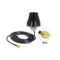 Produktbild: DeLOCK LTE Antenna - Antenne - LTE/GSM/UMTS/WLAN 2,4 GHz/ZigBee - innen, außen - 2 dBi - ungerichtet - Schwarz (88749)