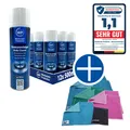 Produktbild: 12 x WP Bremsenreinigerspray 500 ml + Mikronell Extreme Duo High Prof Tuch & Rei