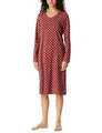 Produktbild: Schiesser Damen Nachthemd Langarm weiche Baumwolle Bigshirt mit Taschen - Nightwear