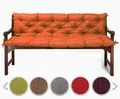 Produktbild: sunnypillow Bankauflage Bankauflage Stuhlkissen viele Farben und Größen zur Auswahl, 150x50x50cm orange