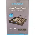 Produktbild: GrauGear USB-HUB Multi Front Panel, USB 3.2 Gen2 Type-C retail G-MP01