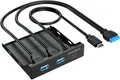 Produktbild: GrauGear USB 3.2 Gen2 Front-Panel für 3.5