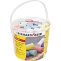Produktbild: Eberhard-Faber Kreide 526512, 20 Stück, Straßenkreide, im Eimer, rund, bunt