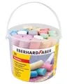 Produktbild: EBERHARD FABER - Straßenmalkreide im Eimer, 20 Stück bunt - Länge 9,5 cm - NEU