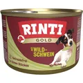 Produktbild: RINTI Gold mit Wildschwein | 12x185g Hundenassfutter als Alleinfutter