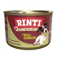Produktbild: 4000158910332 RINTI Gold Wild boar - Nassfutter für Hunde - 185g RINTI