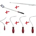 Produktbild: Flexibler und Teleskop-Magnethalter und Inspektionsspiegel-Satz, 6-tlg