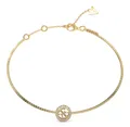 Produktbild: GUESS 4G Crush Charm Bracelet S Armband Yellow Gold goldfarben Neu