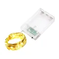 Produktbild: LQWELL LED Lichterkette 3M 30LED, Micro Lichterketten Batteriebetrieben, Mini Wasserdicht Kupferdrahtlampe, Warmweiß, 2 Modi für Xmas Weihnachten Hochzeit Festival Parteien Wohndeko