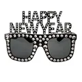Produktbild: W WIDMANN MILANO Party Fashion 21085 - Brille Happy New Year, silber, Accessoire für Silvester, Neujahr