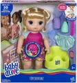 Produktbild: Hasbro Babypuppe Baby Alive - Töpfchentanz (Blondhaarig), Funktionspuppe - kann sprech (Spar-Set), mit lebensechten Funktionen
