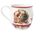 Produktbild: Villeroy & Boch Kaffeebecher Toys Fantasy, Rot, Weiß, Keramik, 530 ml, Kaffee & Tee, Tassen, Kaffeebecher