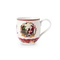 Produktbild: Villeroy & Boch - Toy's Fantasy Jumbobecher, Weihnachten Tasse, Weihnachtstasse, Weihnachtsbecher, Becher Weihnachten, Kaffeebecher, Tasse Winter, Kaffeetasse, Wintertasse Kaffee, Premium Porzellan