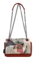 Produktbild: Anekke Dreamverse Imaginary Flap Crossbody Bag Umhängetasche Multicolor rot Neu