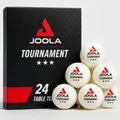 Produktbild: Joola Tournament 3 Sterne Tischtennisbälle 24 Stk ABS40 Weiß