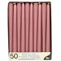 Produktbild: Starpak 50 Leuchterkerzen Ø 2,2 cm · 25 cm altrosa