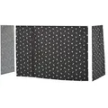 Produktbild: Hoppekids Vorhang Mittelhochbett 90x200  Pets , grau , Maße (cm): B: 380 H: 108