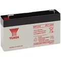 Produktbild: Yuasa Bleiakku 6 V, 1,2 Ah (1.2-6) Faston (4,8 mm) Bleiakku AKKU 6-1,2 Yuasa (NP1.2-6)