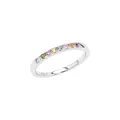 Produktbild: s.Oliver Ring 925 Sterling Silber Damen Ringe, mit Zirkonia synth., Silber, Kommt in Schmuck Geschenk Box, 2037842