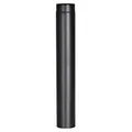 Produktbild: FIREFIX R150/1 Ofenrohr aus 2 mm starken Stahl (Rauchrohr) in 150 mm Durchmesser, für Kaminöfen und Feuerstellen, Senotherm, schwarz, 1000 mm lang