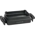 Produktbild: Tefal XA 7258 OptiGrill Snack&Bake Backschale Edelstahl/Schwarz (1 Stück)